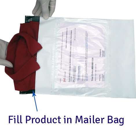 mailer bags with pocket
